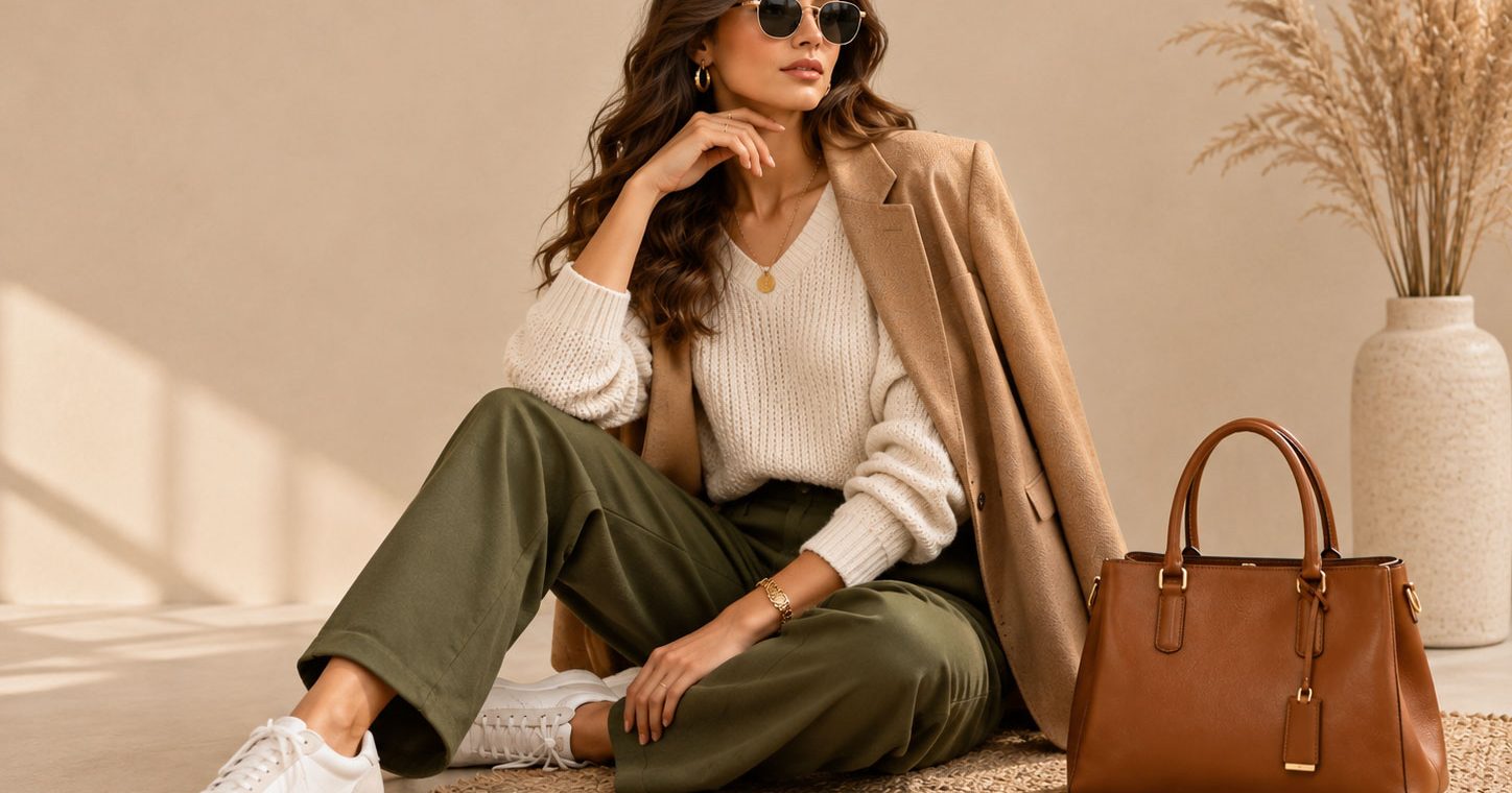 What colors go with olive green pants